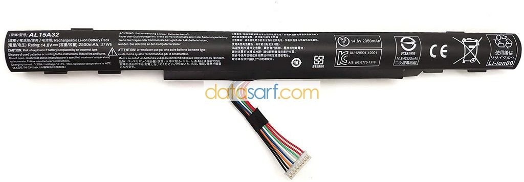 Acer Aspire V15 V3-574g Orijinal Batarya Pil Al15a32 %73 Sağlık