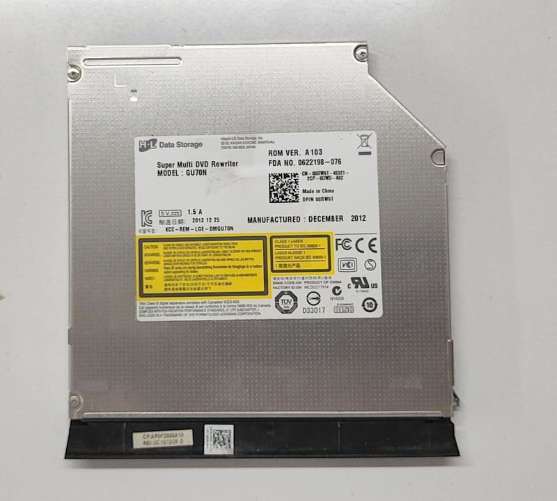 Dell Latitude E6530 P19F P19F001 Orijinal Dvd Sürücü