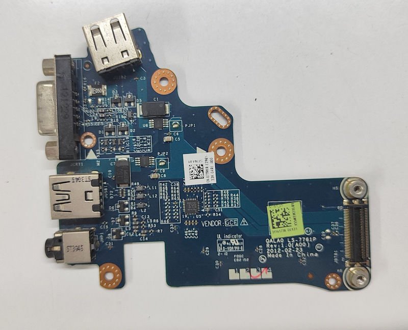 Dell Latitude E6530 P19F P19F001 Orijinal Usb Vga Kart