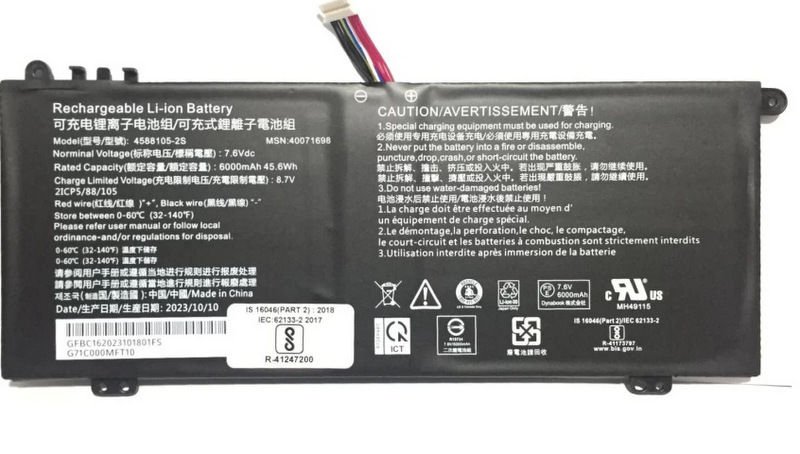 Dynabook Satellıte C50-H-11F Orijinal Batarya Pil 4588105-2S %95 Sağlık