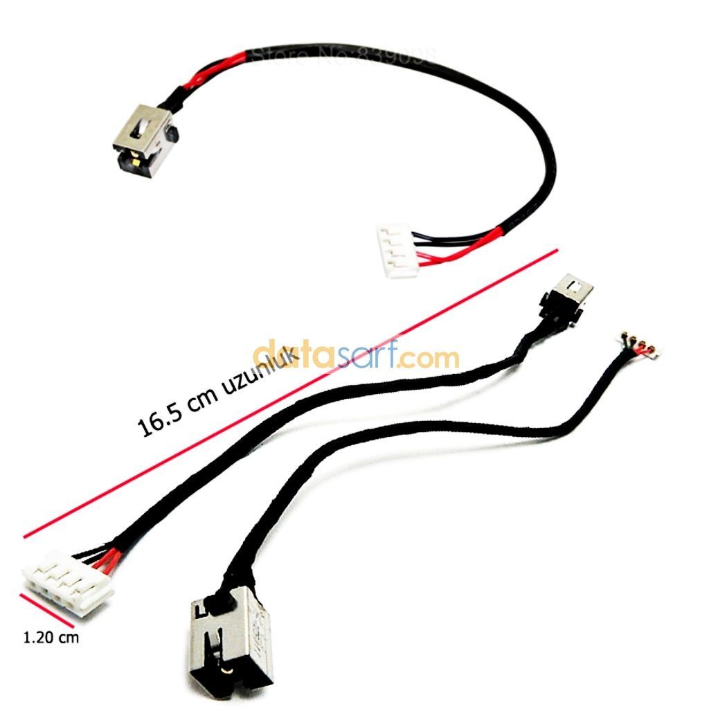 Toshiba C850D Orijinal Power Jack Şarj Soketi 6017b0356001