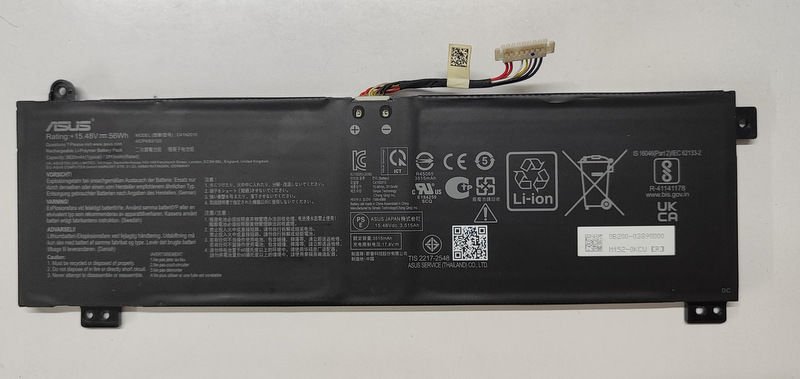 ASUS FA507 FX507 FX517  FA707 ROG Strix G513 Orijinal Batarya Pil C41N2010