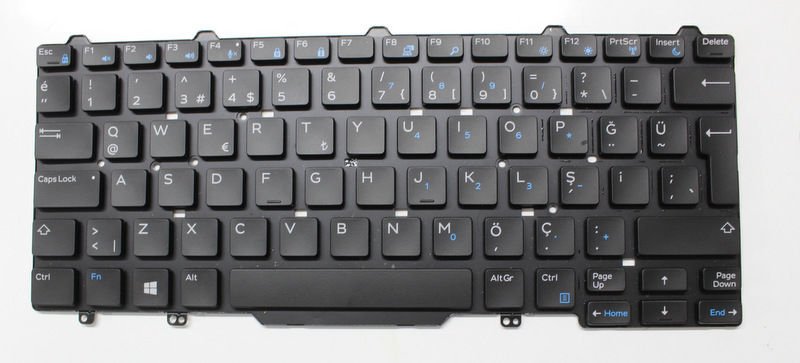 Dell Latitude 5480 5490 5491 E5480 E5490 E5491 P72G Orijinal Klavye 01R5C1