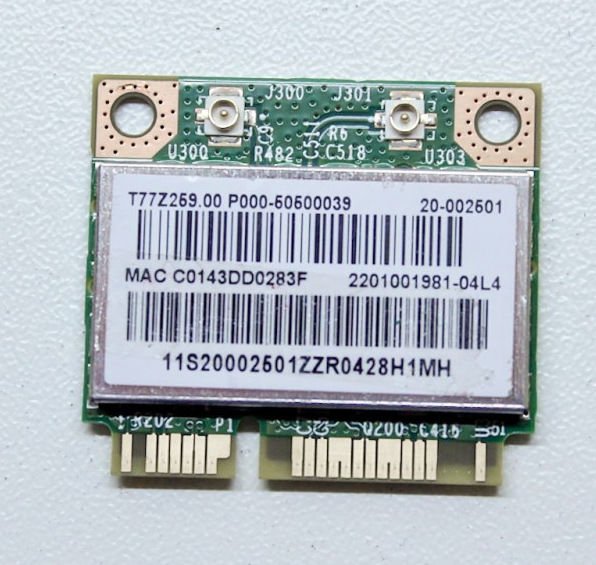 Lenovo G580 G585 Y580 G780 N585 Z580 11S20002505 T77Z256.00 11S20002501 Wireless Kart