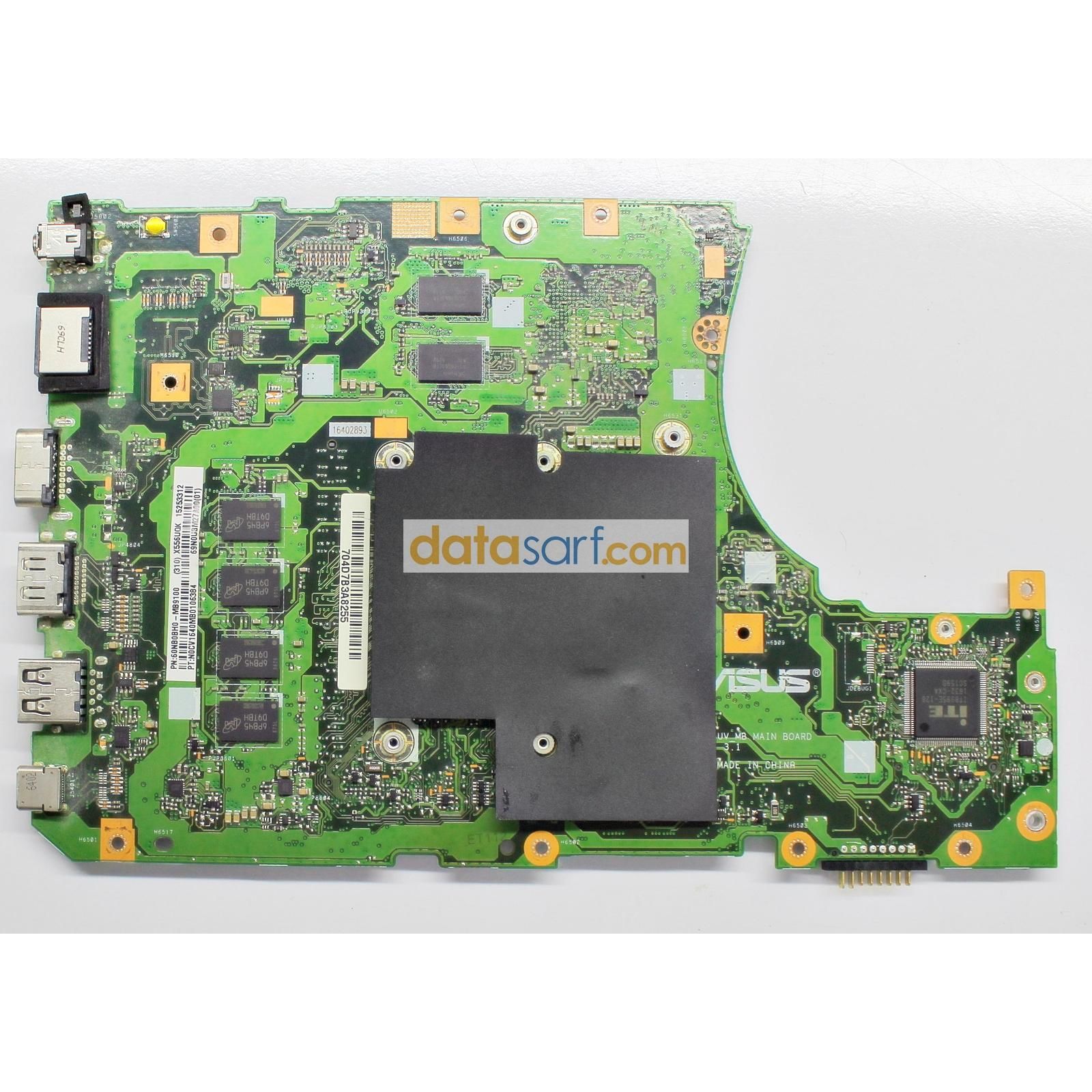 Asus X556 Arızalı Anakart  X556uv Maınboard  Rev: 3.1