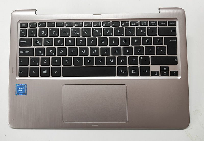 Asus Transformer Tp200 Tp200sa E205sa Üst Kasa Klavye