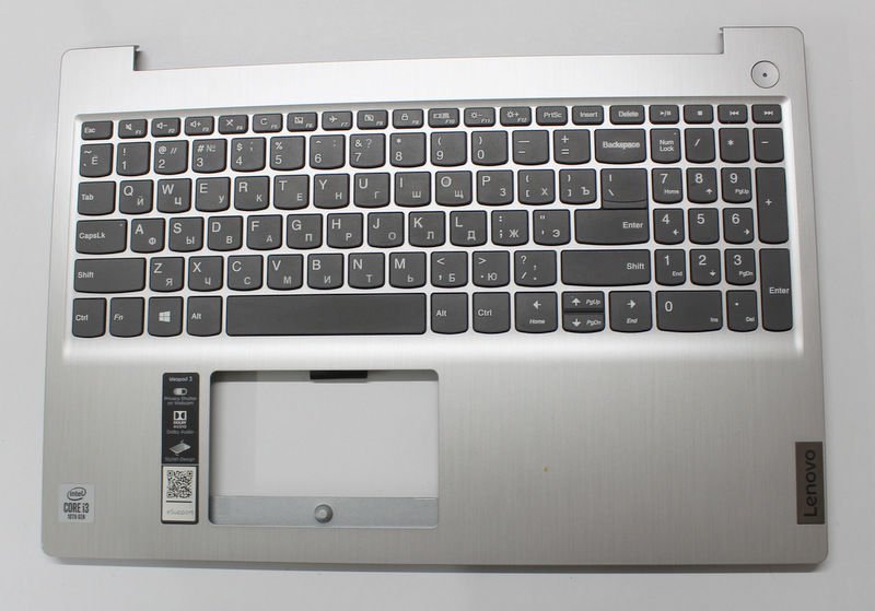 Lenovo IdeaPad 3-15IIL05 81WE Orijinal Klavye Yabancı Üst Kasa AM1JV000300