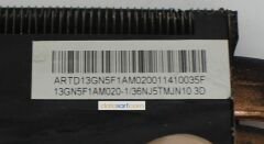 Asus N55 N55SF N55SL Soğutucu Bakır Heatsink