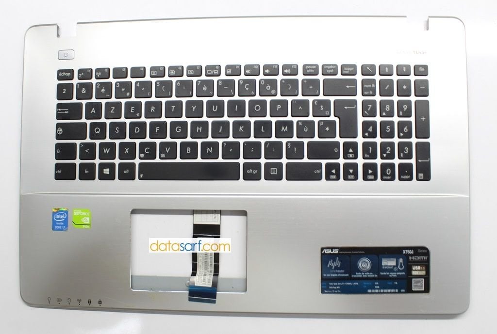 Asus X750JN Orijinal Klavye Üst Kasa 13N0-PIP0201PC