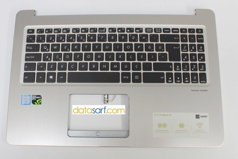 Asus N580 Üst Kasa Klavye Arızalı 13N1-29A0411