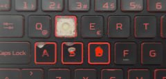 Acer Nitro AN515-56 Orijinal Klavye Üst Kasa Kasa Kusurlu