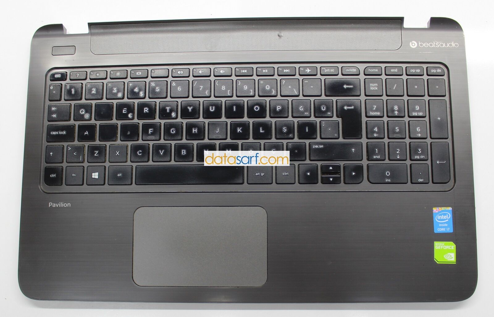 Hp 15-P 15p Üst Kasa Klavye Touchpad Klavye Eay1400301a