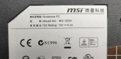 Msı MS-16GA Orijinal Klavye V123322IK1