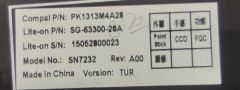 Dell Precision 3510 Orijinal Klavye PK1313M4A28 00TG2X