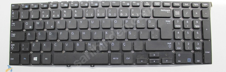 Samsung  NP550P7C NP355E7C Klavye pk130rw1a13