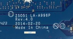 Hp 256 G3 Anakart LA-A996P AMD A4 1GB Harici Vga
