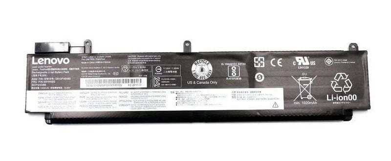 Lenovo Thinkpad T470S T460S 20HD 20HE 20JM 20JN Orijinal Batarya Pil 00HW022