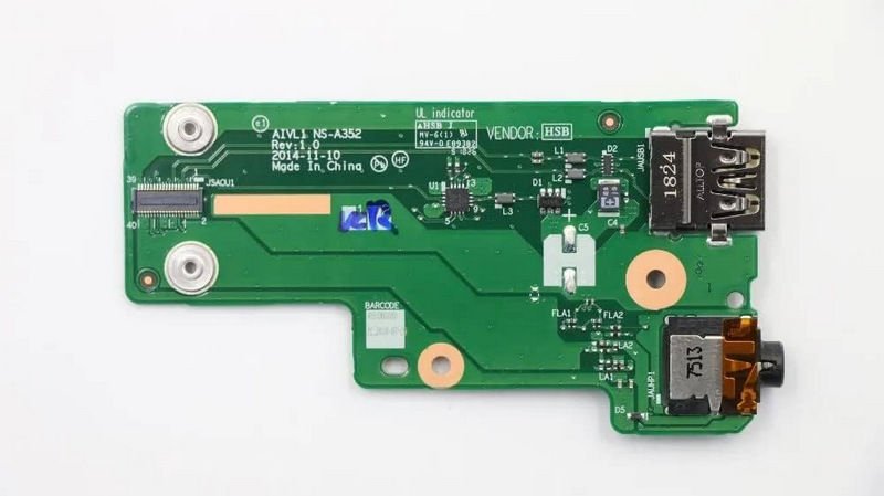 Lenovo ThinkPad L450 L460 L470 Orijinal Usb Aux IO Kart NS-A352