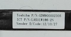Toshiba Tecra R950 Orijinal Lcd Data Flex Kablo LA51LW186-2N