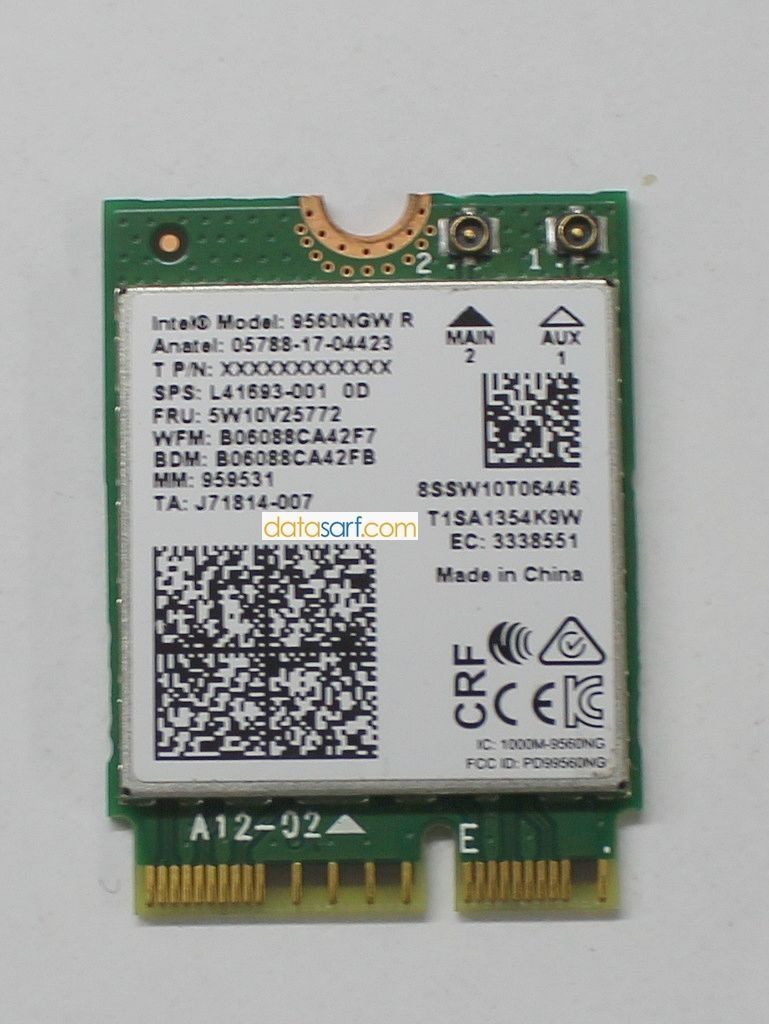 Lenovo V15 G2 Wireless Kart 5W10V25772 L41693-001 İntel 9560NGW