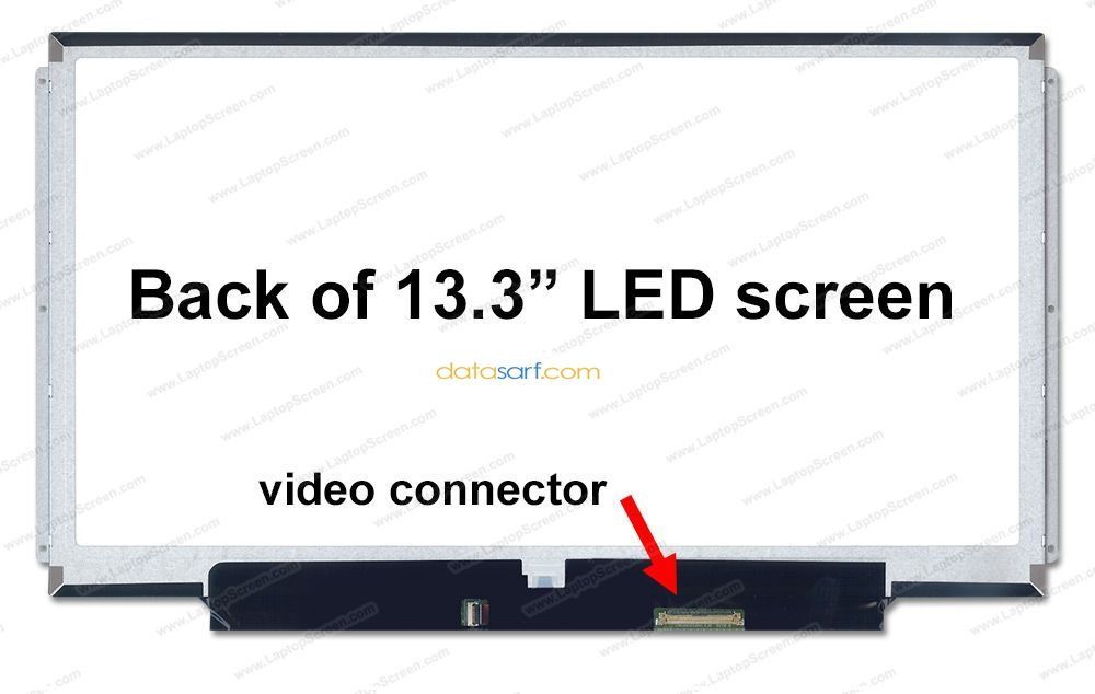 N133BGE-L31 REV.C1 13.3 40 Pin Slimled 1366-768 Led Ekran LP133WH2(TL)(F2)