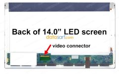 Hp 6450b 6440b Lcd Led Ekran  Ltn140kt01-301 14inç Standart 40 Pin 1600-900