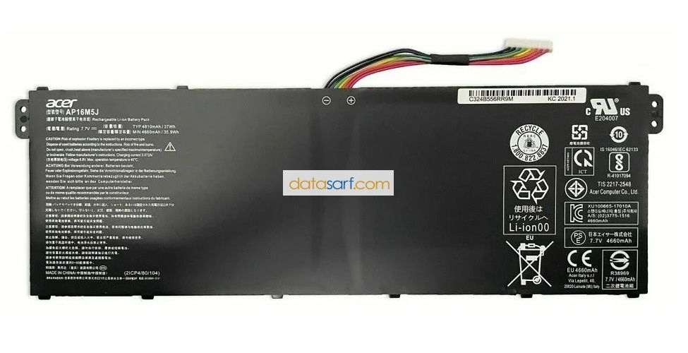 Acer ES1-532 Orijinal Batarya %80 Performans AP16M5J