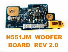 Asus N551 GL551 G551 G58V Aux Io Board