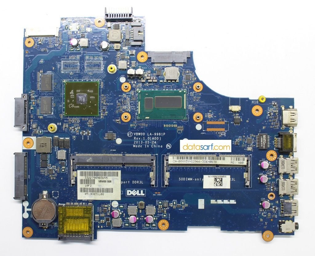 Dell 5537 Orijinal Anakart i5-4200U LA-9981P