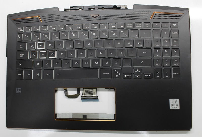 Casper Excalibur G900 Orijinal Klavye Üst Kasa