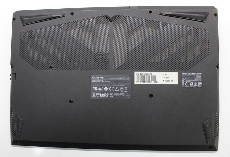 GIGABYTE RC55 G5ME G5KF Orijinal Alt Kasa 6-39-NP5K3-012