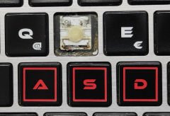 Casper Excalibur G850 G7700 Orijinal Üst Kasa Klavye Palmrest TFQ37NL900703