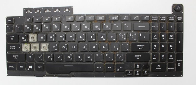 Asus Tuf FA506IU Orijinal Arızalı Klavye