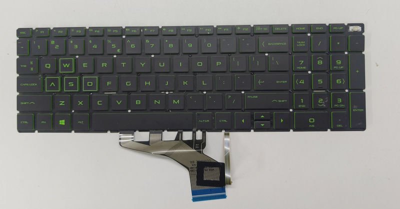 HP ZHAN 99 G2 Mobile Workstation Orijinal Klavye 1 Tuş Eksik 9Z.NEZBQ.X1D RAV 3A L72216-B31