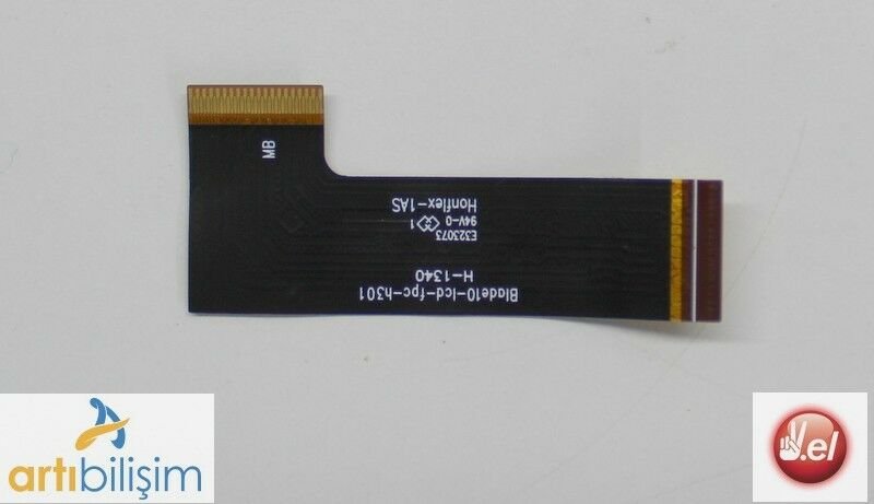 Lenovo Yoga 10 B8000 60046 60047 Orijinal Flex Kablo Blade10-lcd-fpc-h301