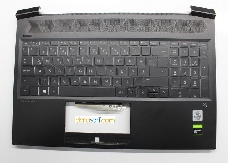 HP Pavilion Gaming 16T-A Üst Kasa Klavye 46G3JTATP2A V162646NS5
