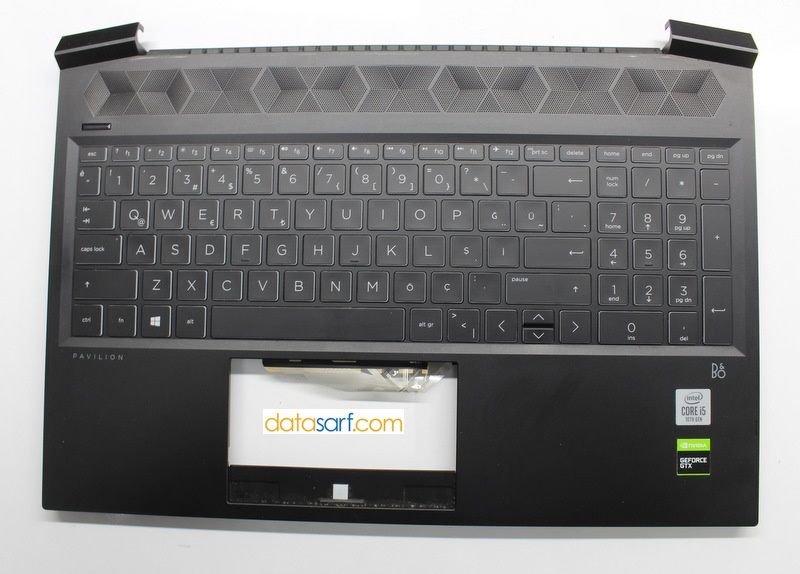 HP Pavilion Gaming 16-A0051WM Üst Kasa Klavye 46G3JTATP2A V162646NS5