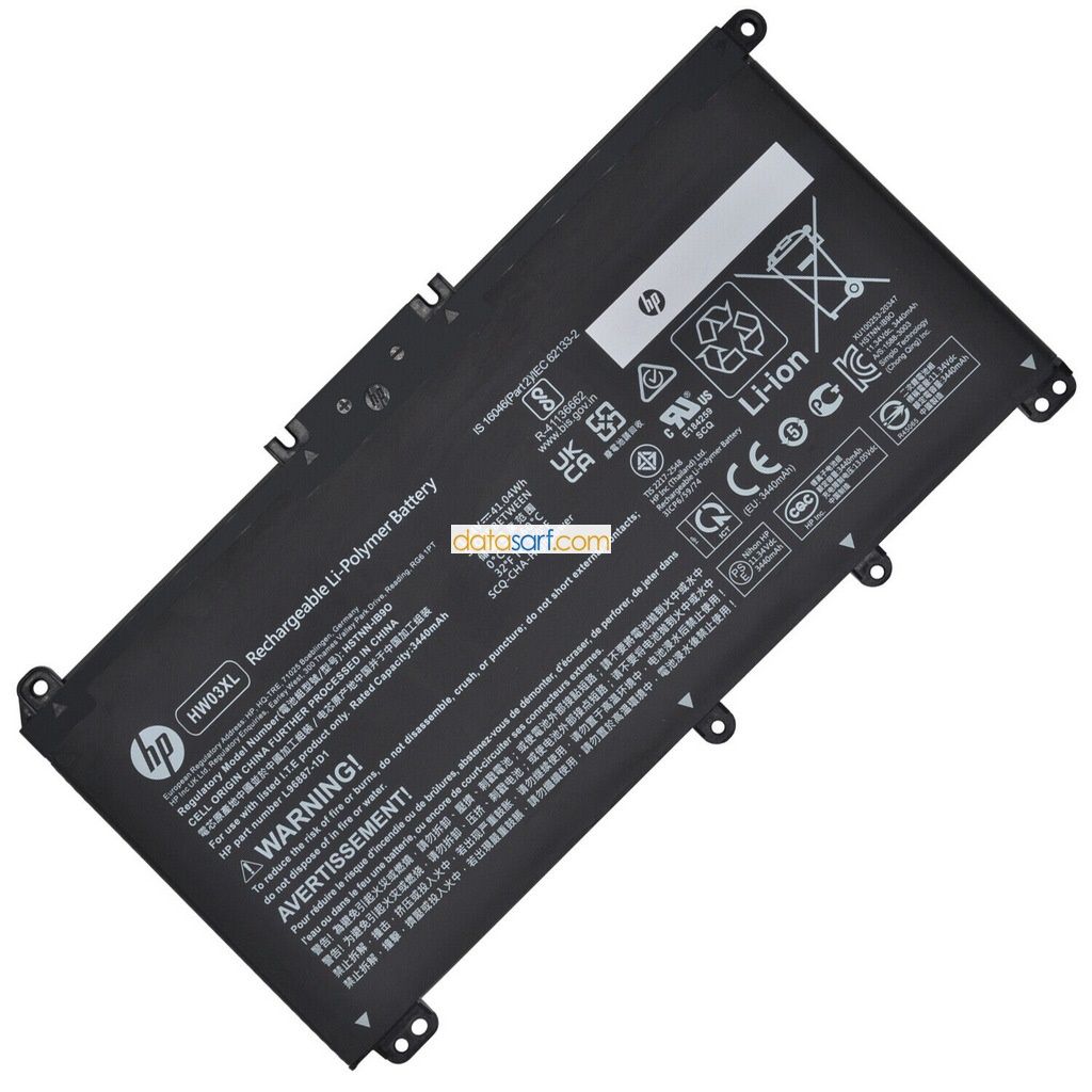 HP 15T-EG Orijinal Batarya Pil HW03XL