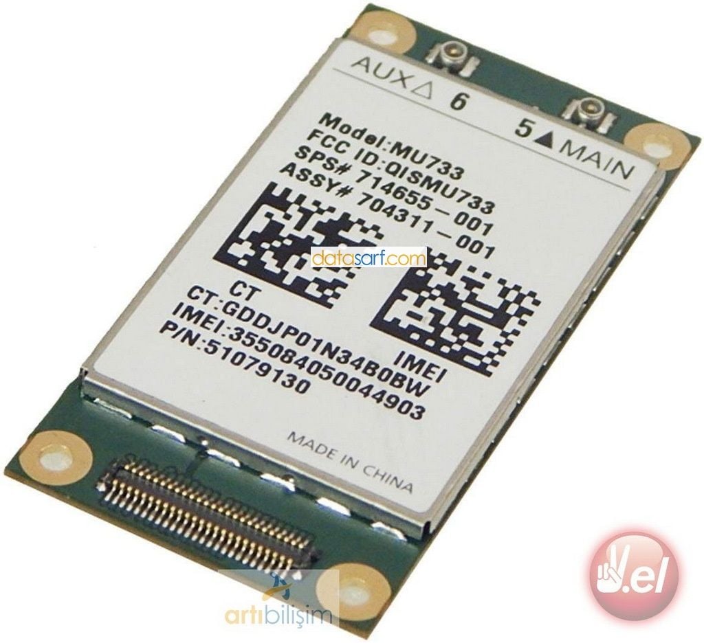 Samsung XE700T1C XE500T1C 500T1C Orijinal Huawei MU733 B2B 3G Kablosuz Modül