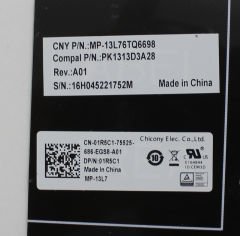 Dell Latitude 14 5000 (E5450) (E5470) 14 7000 (E7450) (E7470) Klavye 1 Tuş Eksik