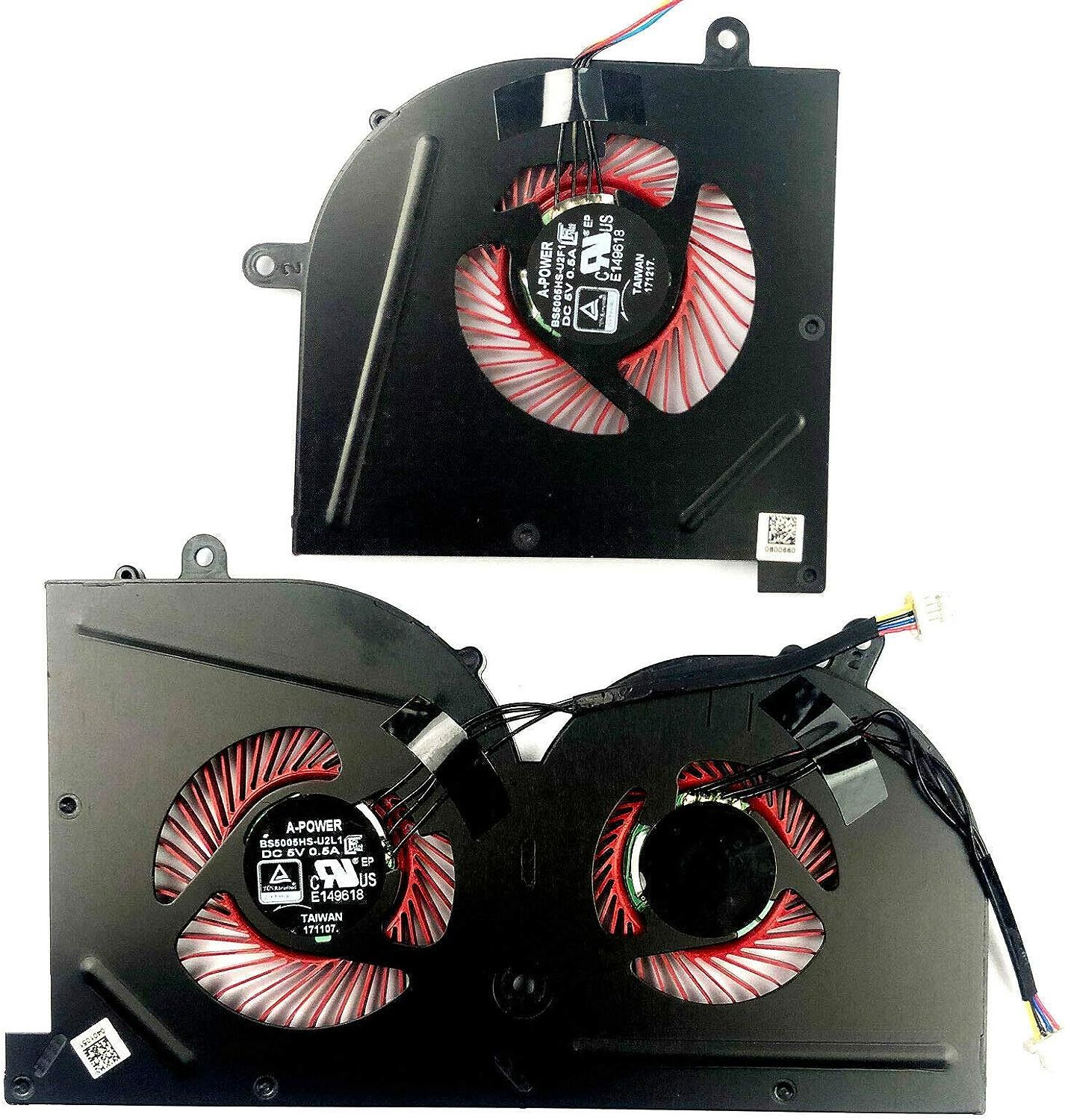 Msı GS63 Orijinal Fan 5005HS-U2F1 BS5005HS-U2L1