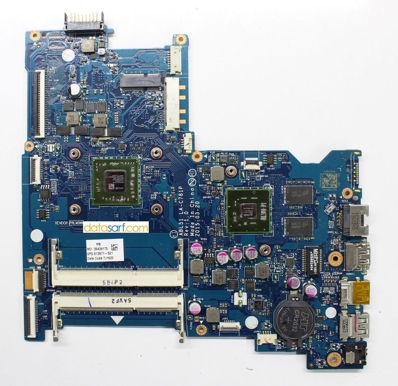 Hp TPN-C125 Anakart AMD A8-7410 R5 M330 LA-C781P