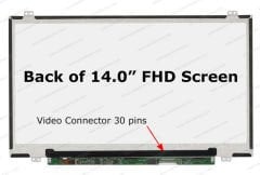 Toshiba Tecra Z40-C Z40-A Z40-B Z40T-C Orijinal Led Ekran LP140WF3 (SP)(D1) 30 Pin FHD