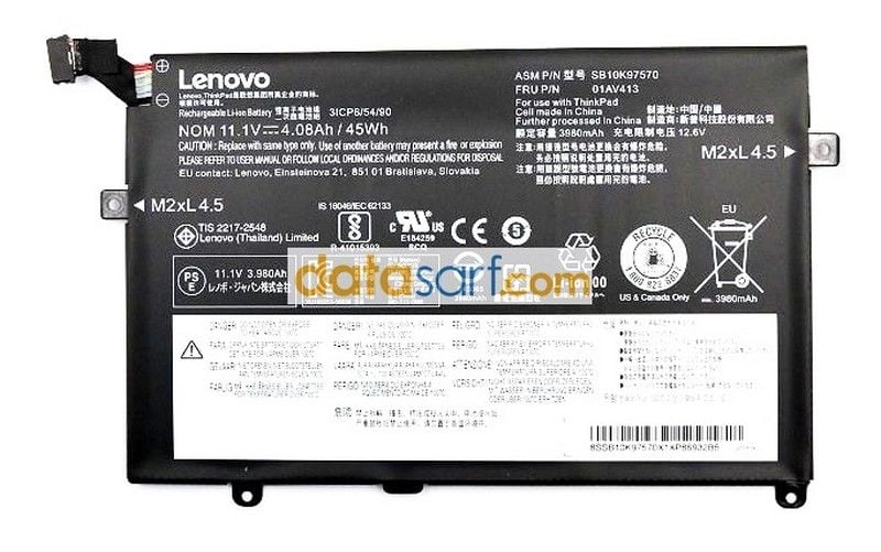 Lenovo Thinkpad E470 E475 E470c Tp00083a Tp00094a Orijinal Batarya Pil %92 Performans 01av411 01av412 Sb10k97570 Sb10k97569