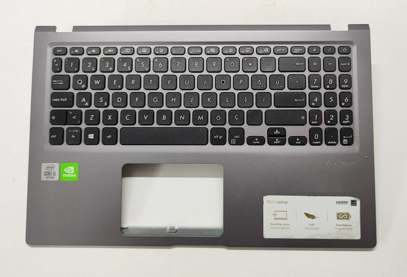 ASUS X515 D515 F515 X509 M515 V5200 FL8700 Orijinal Klavye Üst Kasa 39XKUTAJN00