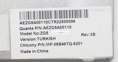 Acer ZG5 Orijinal Klavye AEZG5A00110