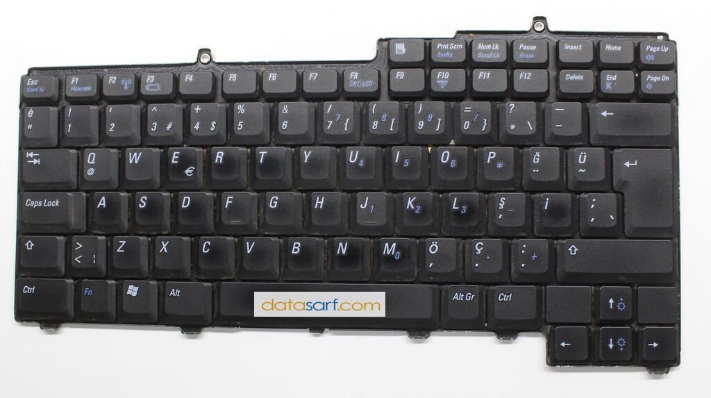 Dell D600 D800 D500 600M M60 E6400 N246 Kfrmb2 Orijinal Klavye