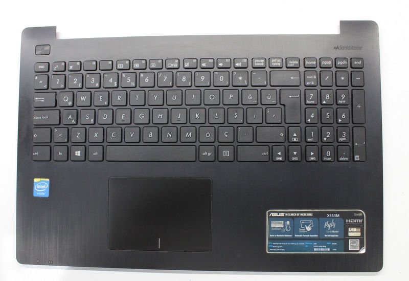 Asus D553 Üst Kasa Klavye 13N0-RLA0C21