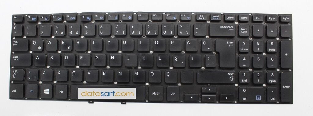 Samsung NP270 Np275 NP300E5E NP300E5V Orijinal Klavye 9Z.N4NSC