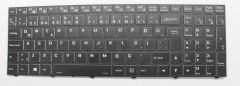 Monster Abra A5 V16.5 Orijinal Işıklı Klavye 6-23-RPC50-010 6-80-N15Z0-25A-1